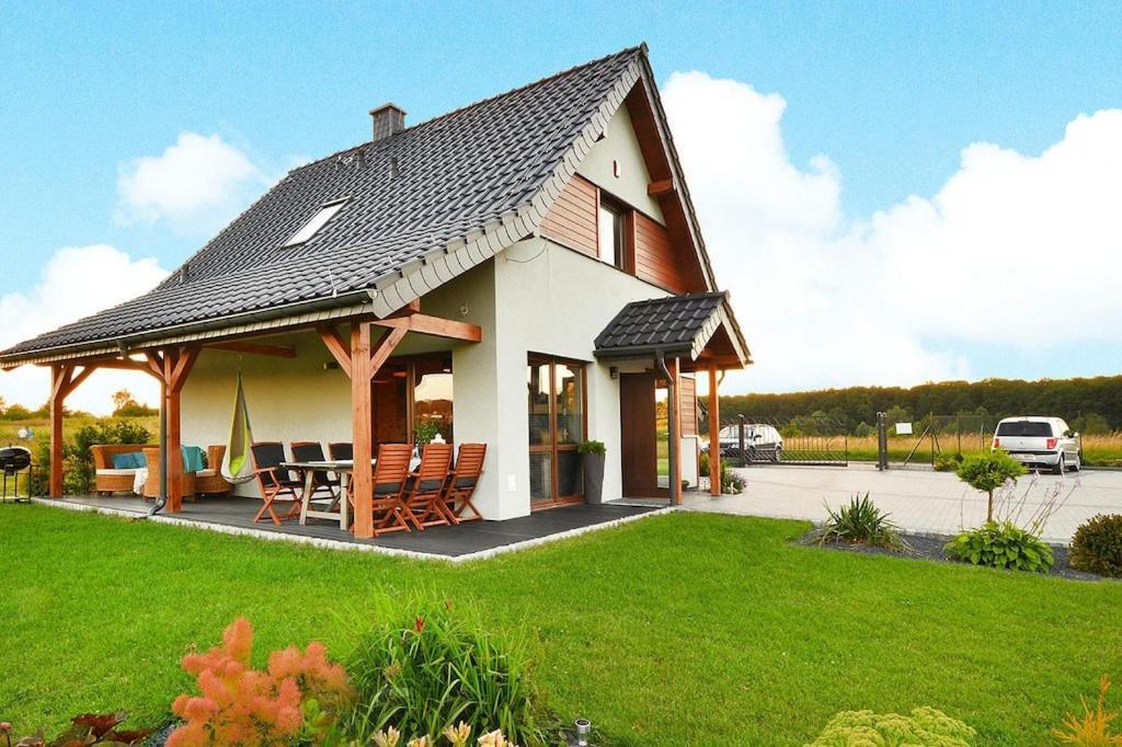 Holiday Home With A Terrace, Sauna, Jacuzzi Меленко Экстерьер фото